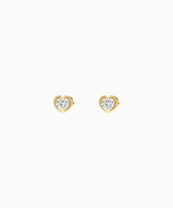 Best Sale Musson Amore Debeers Forevermark Diamond Earrings