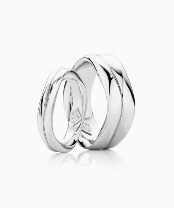 Store Musson Entwined Wedding Ring - 5mm
