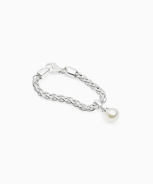 Shop Musson Kailis - Geometric Slider Pearl Bracelet, Sterling Silver