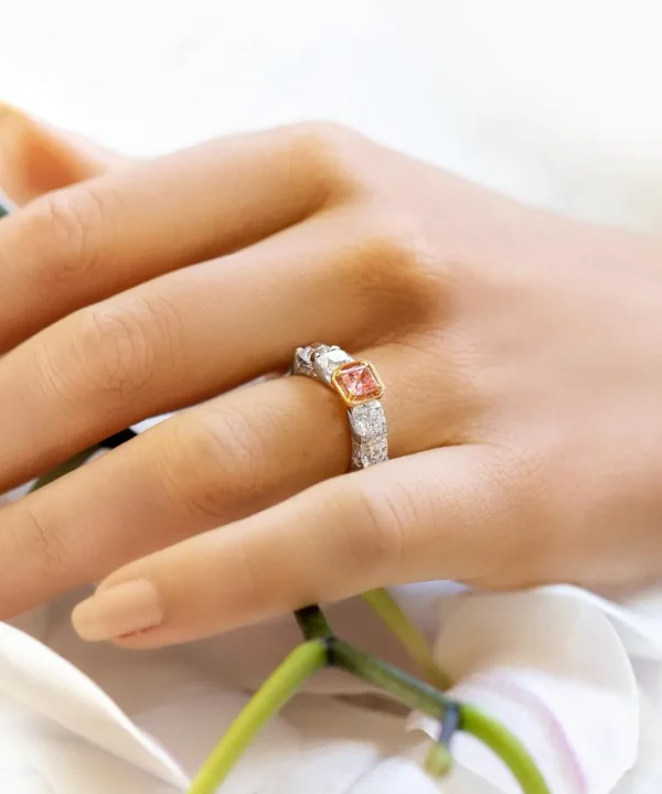 Best Sale Musson Lucinda Argyle Pink Diamond Ring